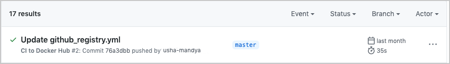 CI到Docker Hub