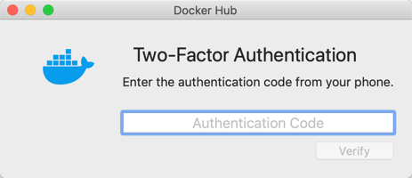 Docker桌面2FA